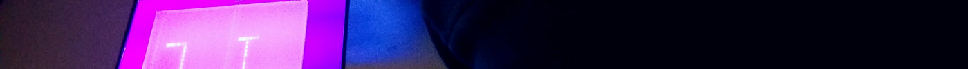 dna gel electrophoresis under uv light