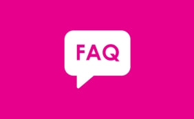 FAQ icon - pink