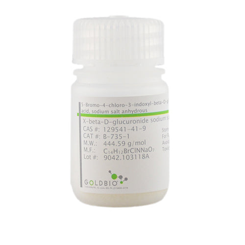 5-Bromo-4-chloro-3-indoxyl-beta-D-glucuronic acid, sodium salt anhydrous (X-Gluc Na)