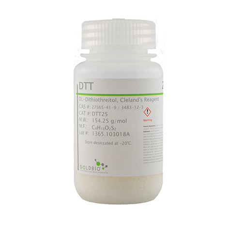 DTT (Dithiothreitol) (> 99% pure) Protease free