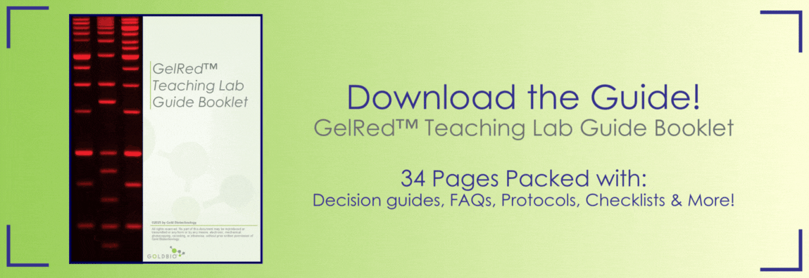 Gelred teaching lab guide - banner