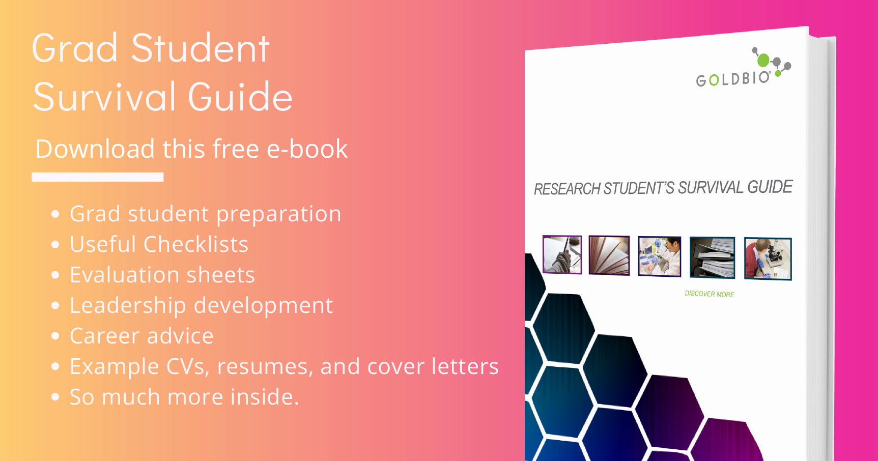 Grad student handbook banner image