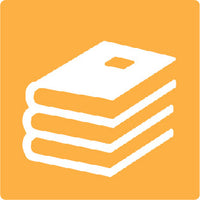 Handbook icon - orange