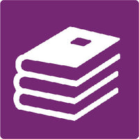 Handbook icon - plum