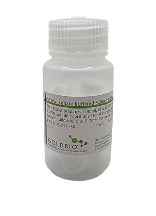 PBS Tablets bottle