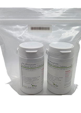 Packaged bottles of PBS Tablets