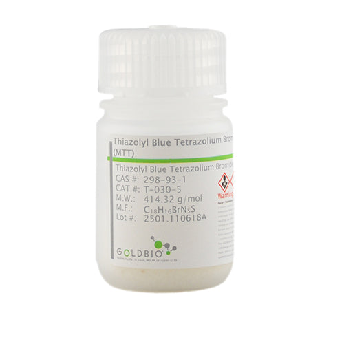 Thiazolyl Blue Tetrazolium Bromide (MTT)